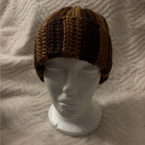 Crochet Striped Beanie